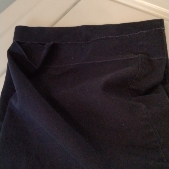 Talbots Heritage Dark Navy Blue Sz. 14 High Waisted Tall - Picture 9 of 10